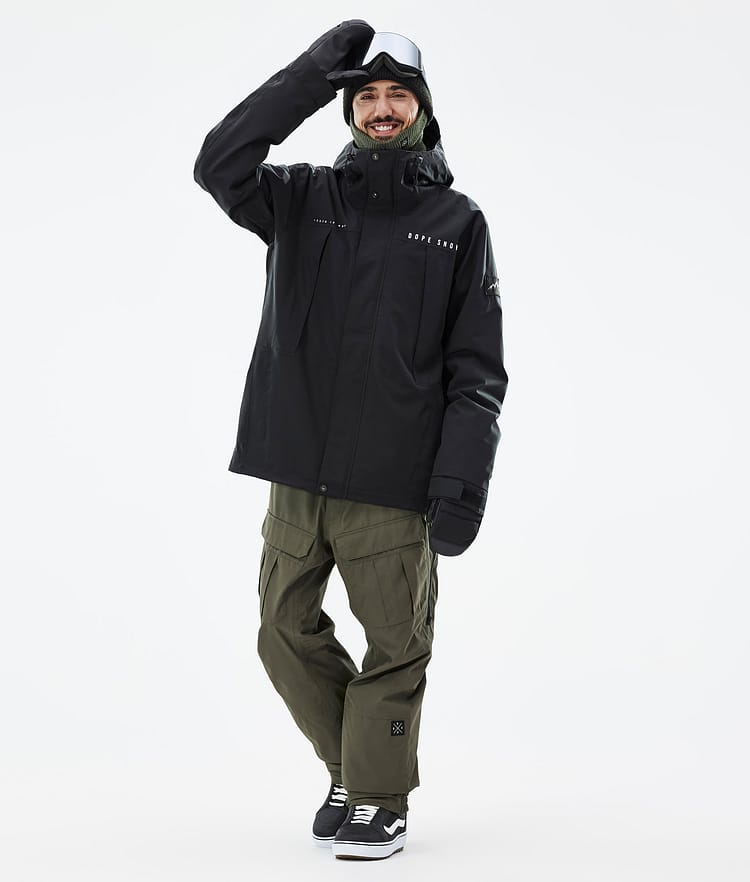 Dope Ranger Snowboardjakke Herre Black, Image 3 of 10