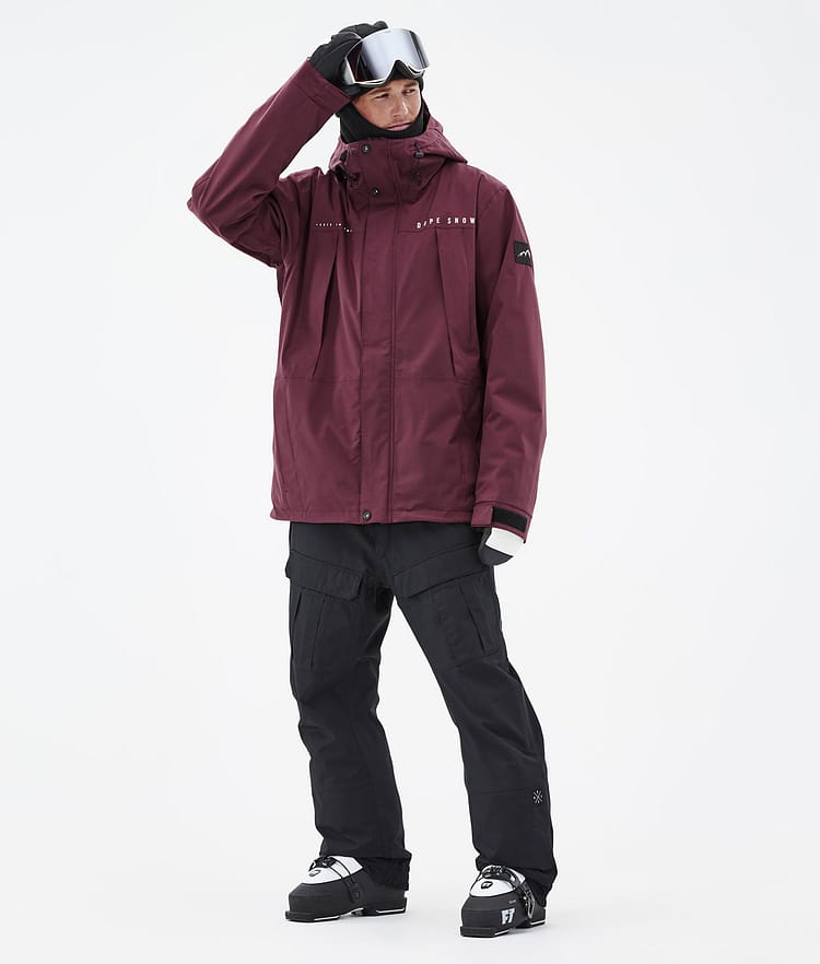 Dope Ranger Skijakke Herre Burgundy, Image 3 of 10