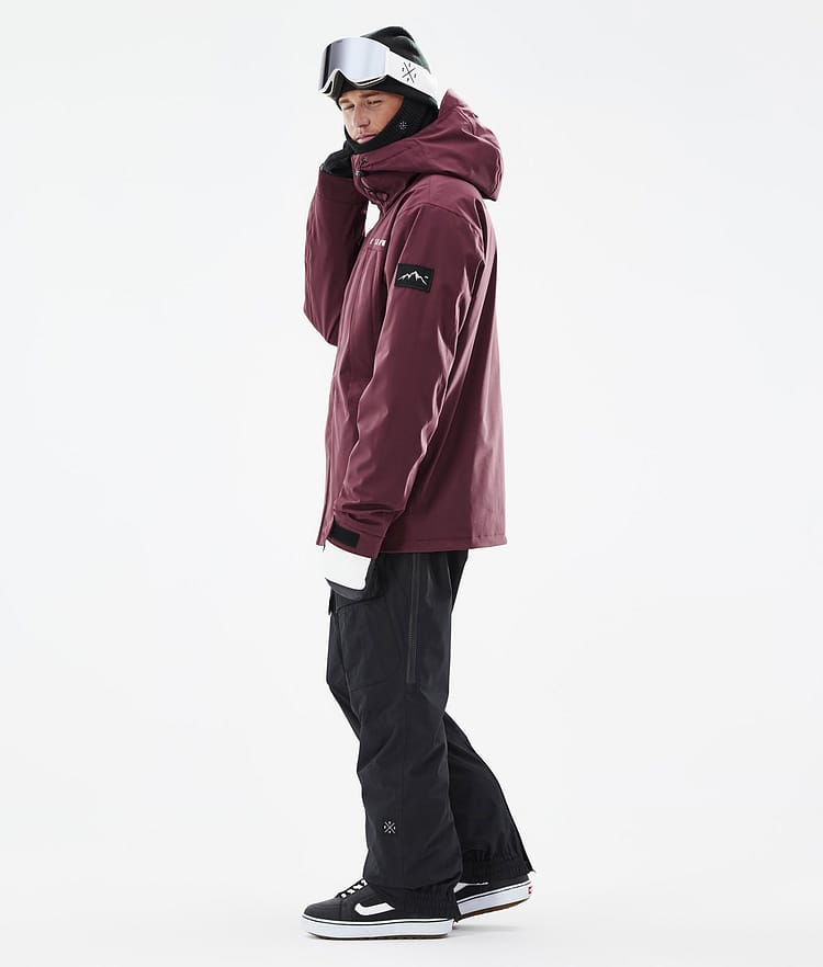 Dope Ranger Snowboardjakke Herre Burgundy, Image 4 of 10