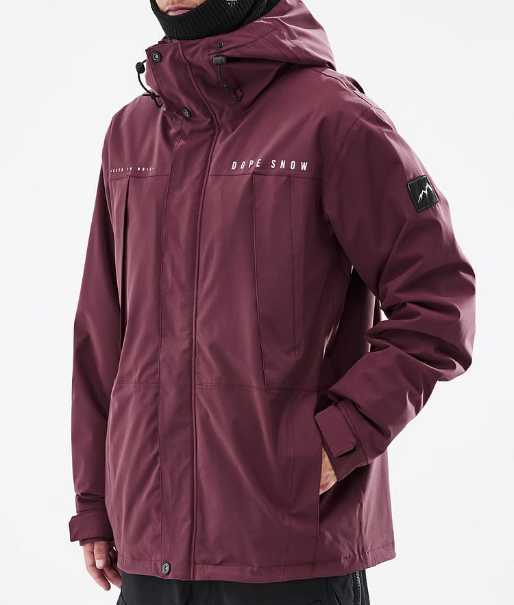 Dope Ranger Snowboardjakke Herre Burgundy, Image 8 of 10