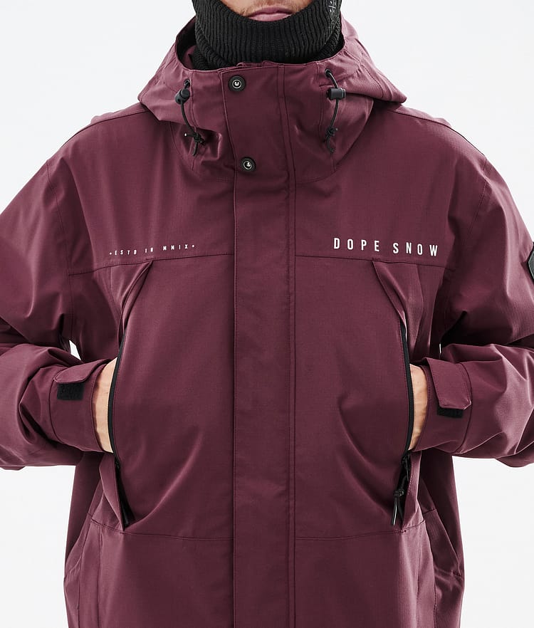 Dope Ranger Skijakke Herre Burgundy, Image 9 of 10