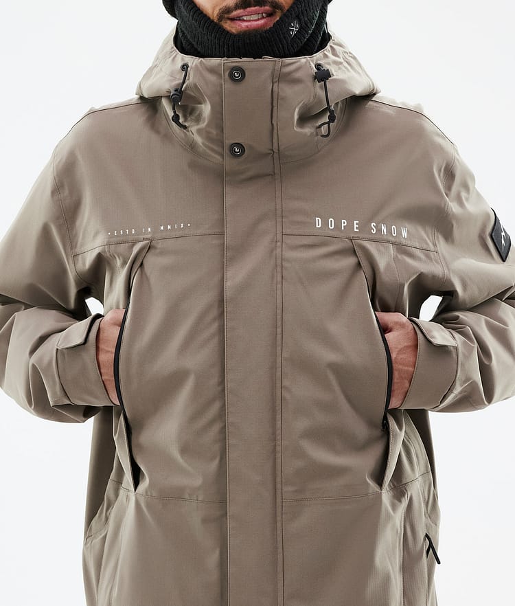 Dope Ranger Snowboardjakke Herre Walnut, Image 9 of 10