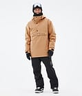 Dope Legacy Snowboardjakke Herre Khaki Yellow Renewed, Bilde 3 av 9