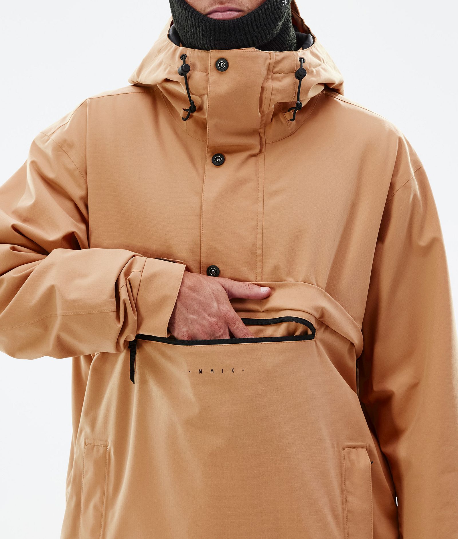 Dope Legacy Snowboardjakke Herre Khaki Yellow Renewed, Bilde 9 av 9