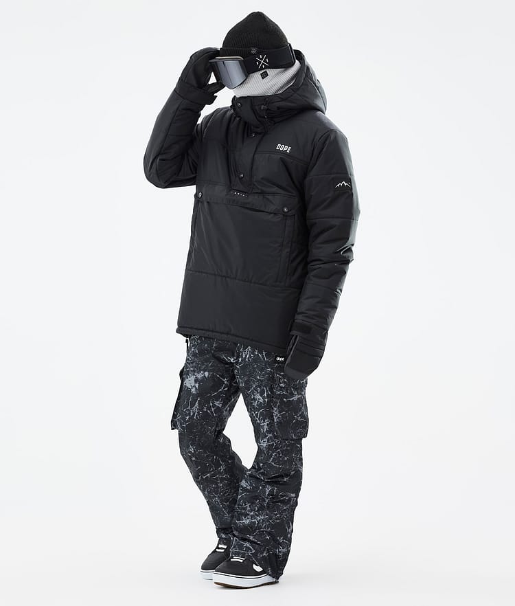 Dope Puffer Snowboardjakke Herre Black, Image 3 of 9