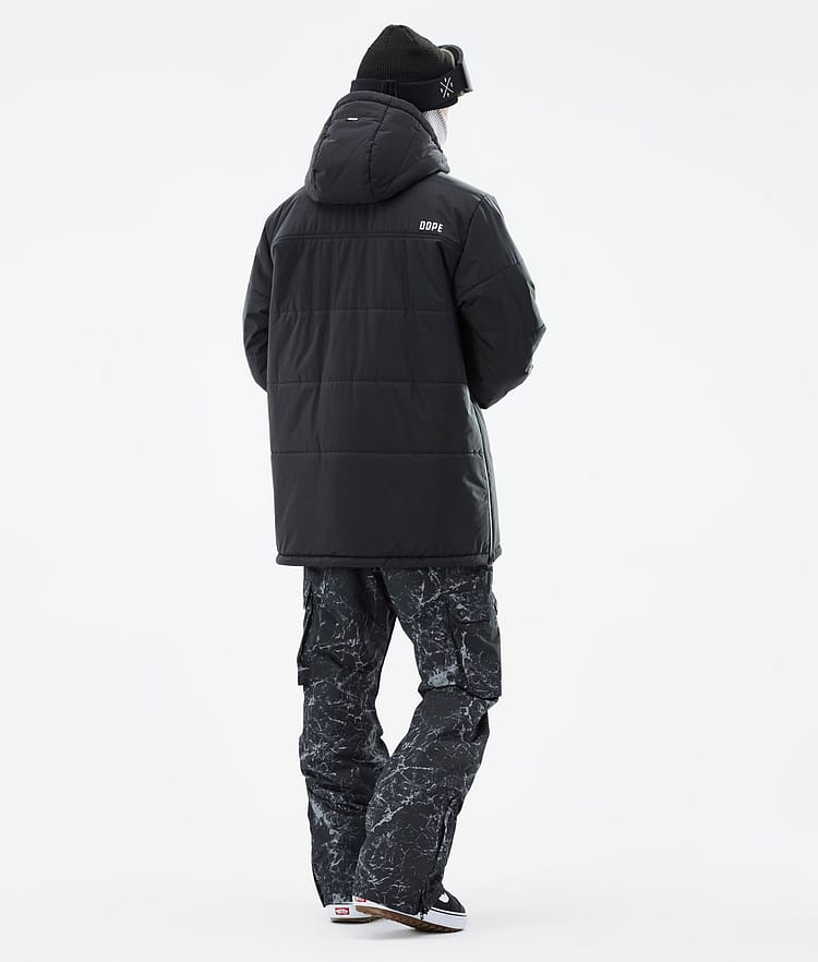 Dope Puffer Snowboardjakke Herre Black, Image 5 of 9
