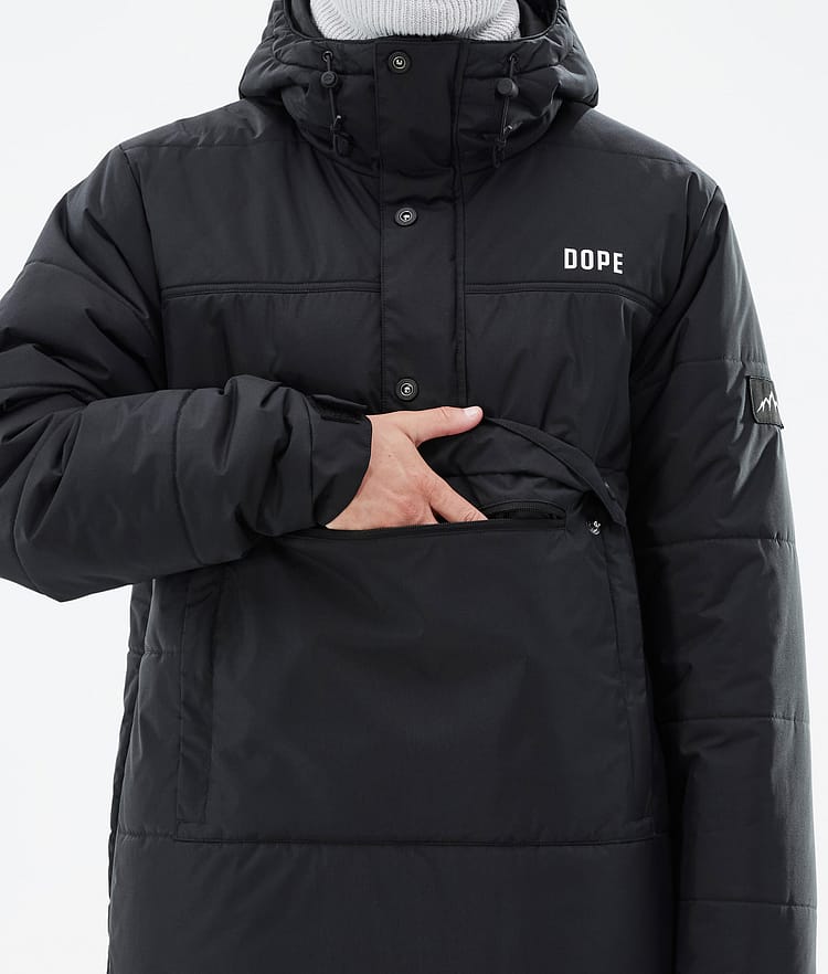 Dope Puffer Snowboardjakke Herre Black, Image 9 of 9