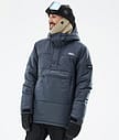 Dope Puffer Skijakke Herre Metal Blue