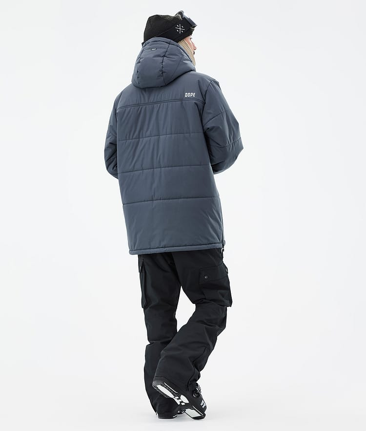 Dope Puffer Skijakke Herre Metal Blue, Image 5 of 9
