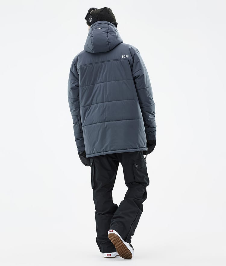 Dope Puffer Snowboardjakke Herre Metal Blue, Image 5 of 9