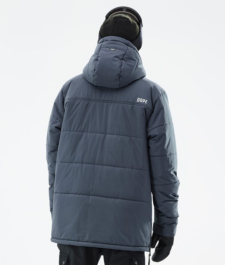 Dope Puffer Skijakke Herre Metal Blue, Image 7 of 9