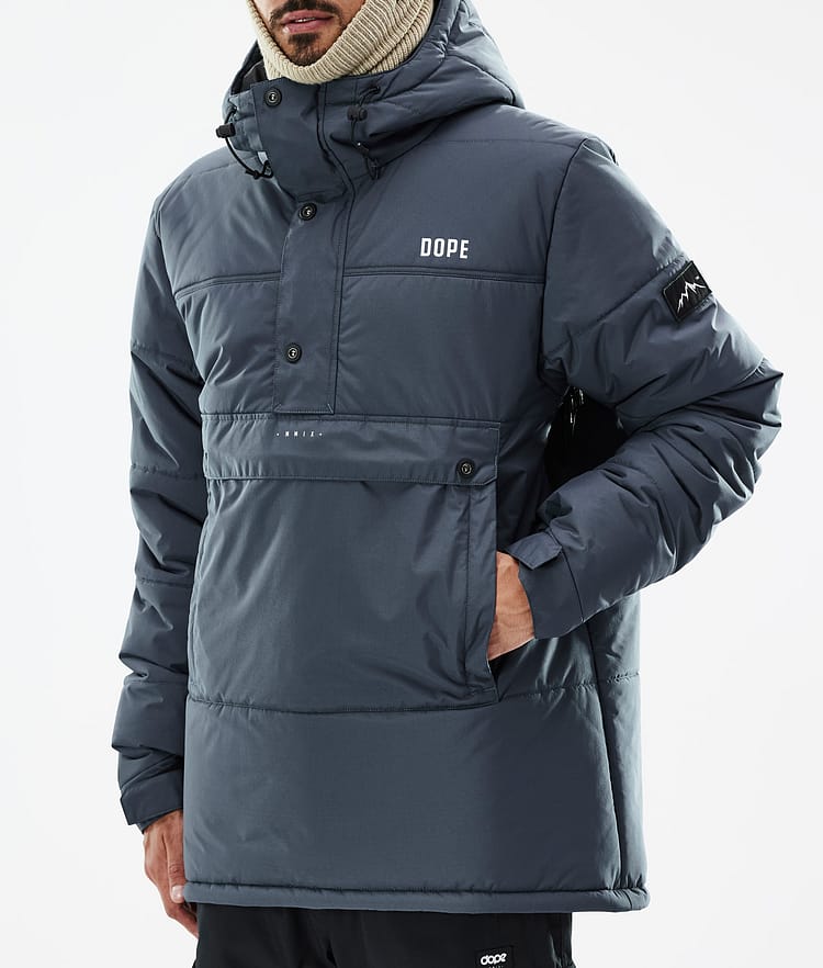 Dope Puffer Skijakke Herre Metal Blue, Image 8 of 9