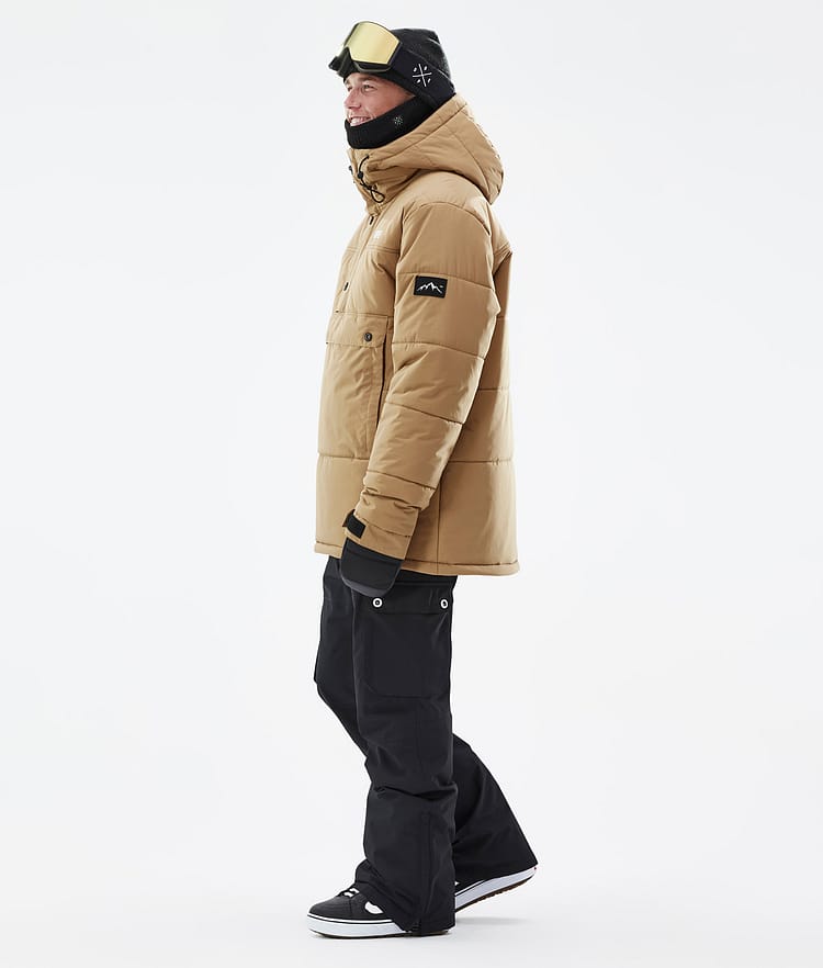 Dope Puffer Snowboardjakke Herre Gold, Image 4 of 9