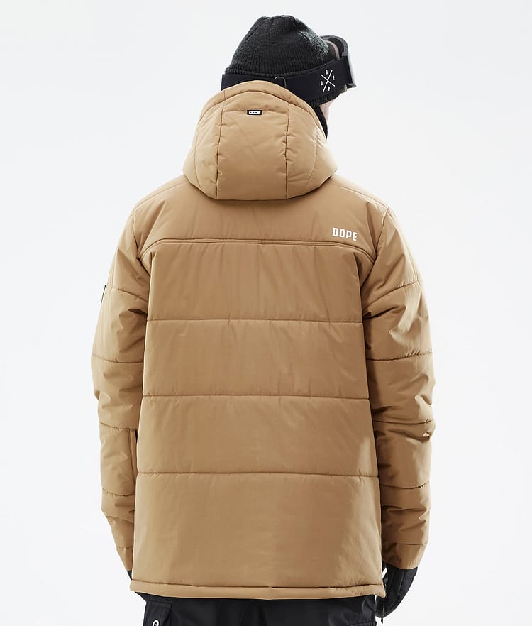 Dope Puffer Snowboardjakke Herre Gold, Image 7 of 9