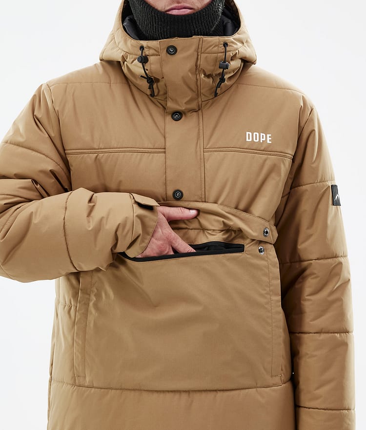 Dope Puffer Skijakke Herre Gold, Image 9 of 9