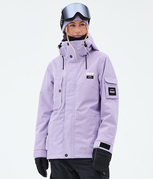 Dope Adept W Snowboardjakke Dame Faded Violet
