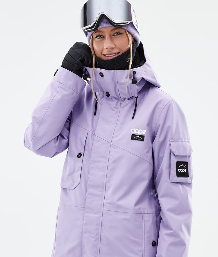Dope Adept W Skijakke Dame Faded Violet, Bilde 2 av 10