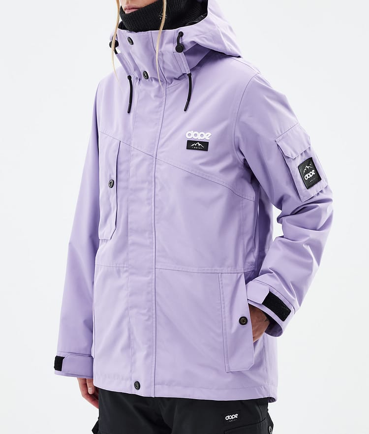 Dope Adept W Skijakke Dame Faded Violet, Bilde 8 av 10