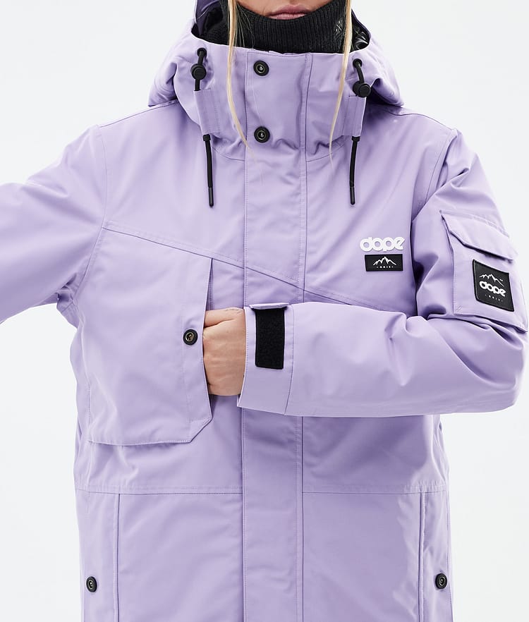 Dope Adept W Skijakke Dame Faded Violet, Bilde 9 av 10