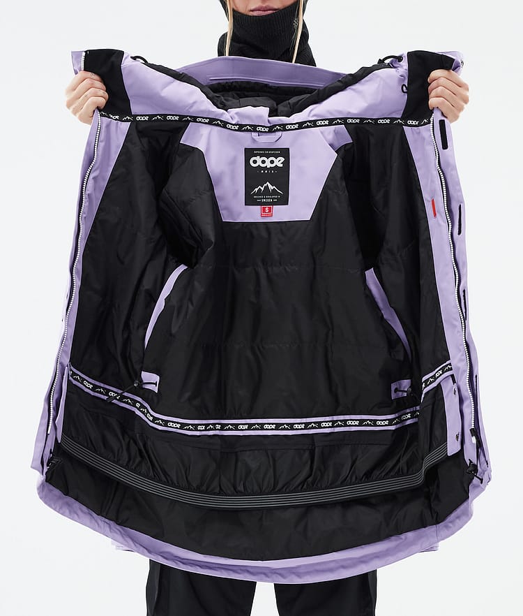Dope Adept W Skijakke Dame Faded Violet, Bilde 10 av 10