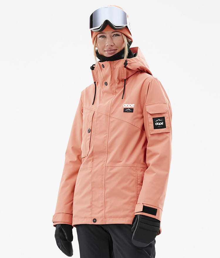 Dope Adept W Snowboardjakke Dame Peach Renewed, Bilde 1 av 10