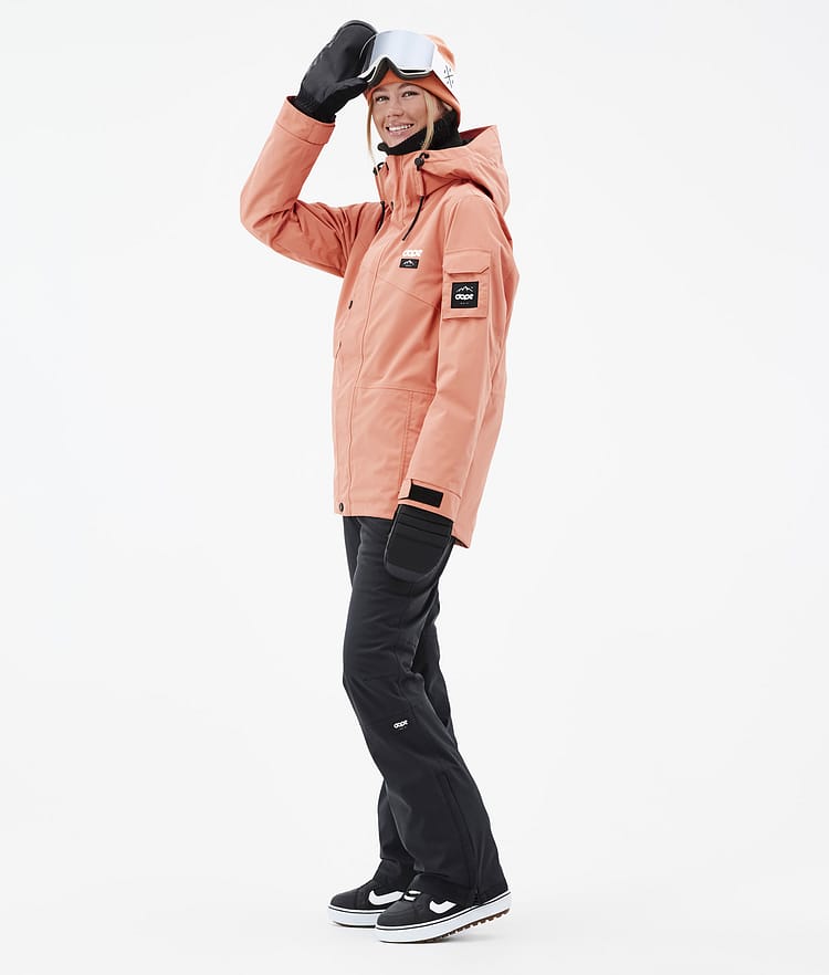 Dope Adept W Snowboardjakke Dame Peach Renewed, Bilde 4 av 10