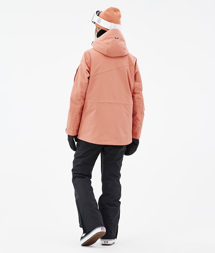 Dope Adept W Snowboardjakke Dame Peach Renewed, Bilde 5 av 10