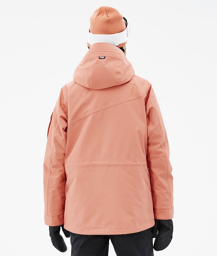 Dope Adept W Snowboardjakke Dame Peach Renewed, Bilde 7 av 10