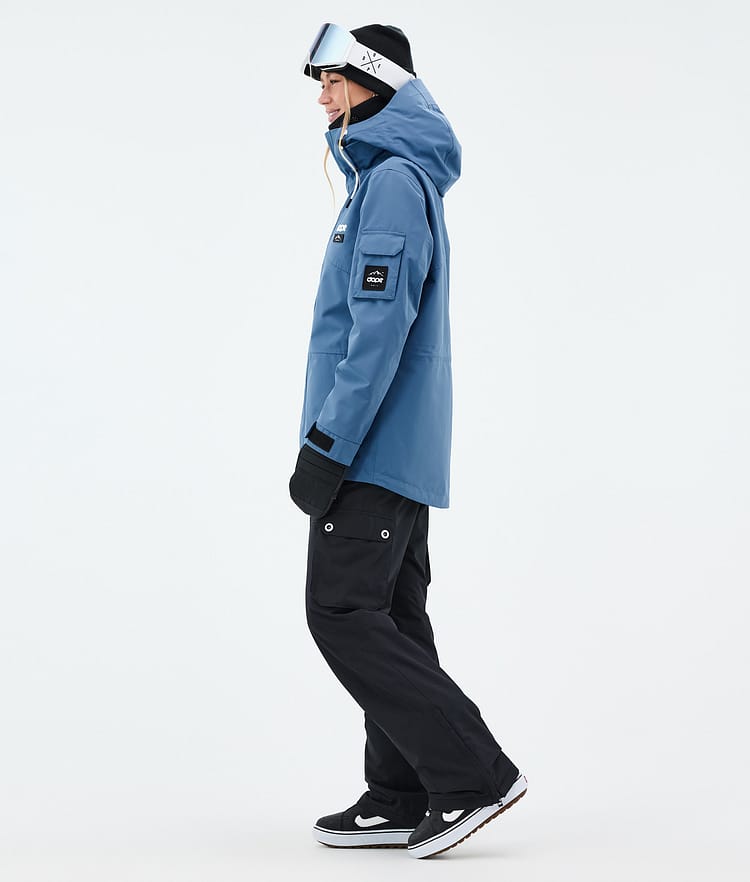 Dope Adept W Snowboardjakke Dame Blue Steel, Bilde 3 av 9