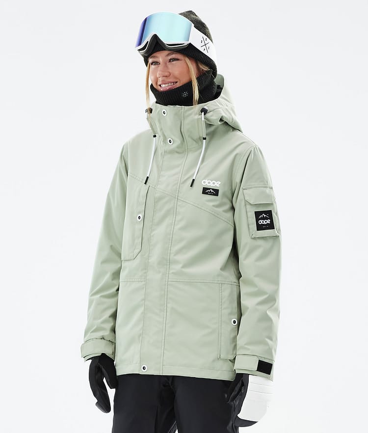 Dope Adept W Skijakke Dame Soft Green, Bilde 1 av 10