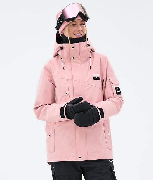 Dope Adept W Snowboardjakke Dame Soft Pink
