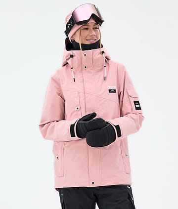 Dope Adept W Snowboardjakke Dame Soft Pink Renewed