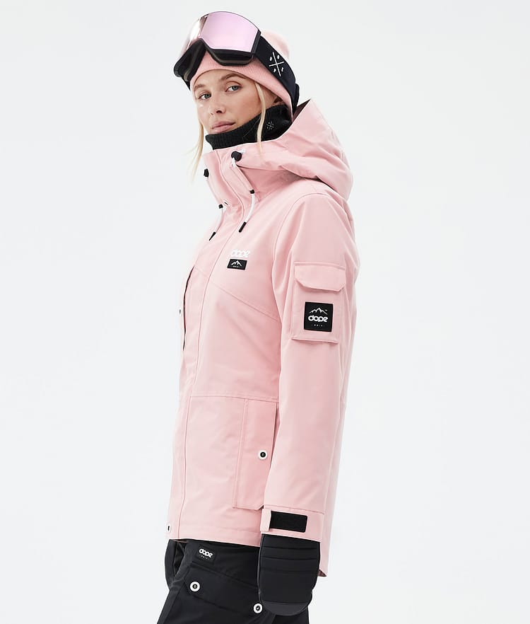 Dope Adept W Snowboardjakke Dame Soft Pink Renewed