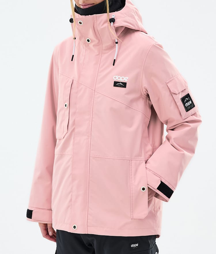 Dope Adept W Snowboardjakke Dame Soft Pink, Bilde 7 av 9