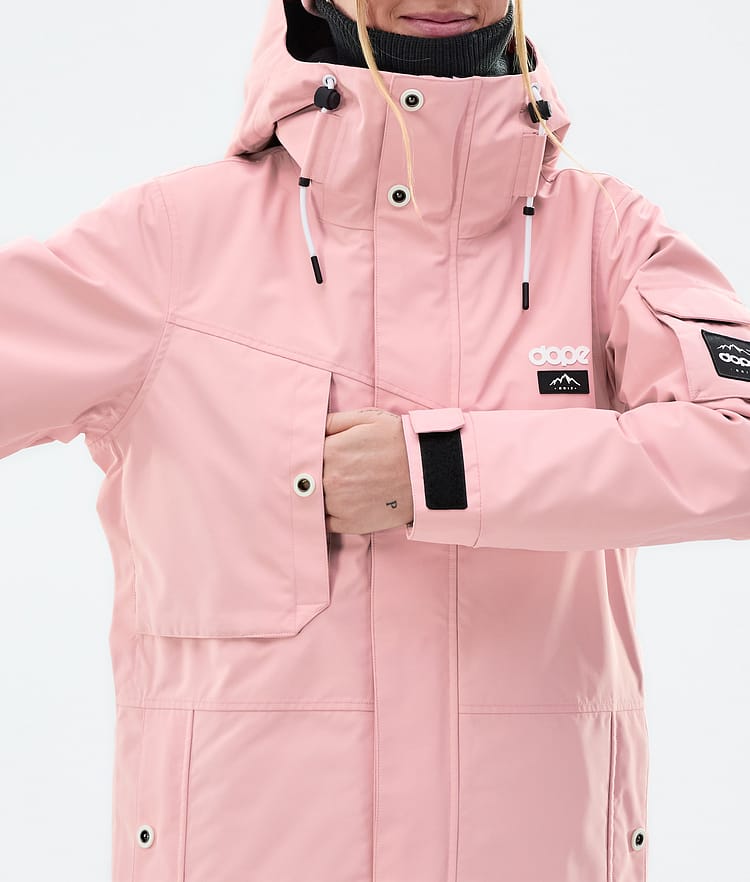 Dope Adept W Skijakke Dame Soft Pink, Bilde 8 av 9