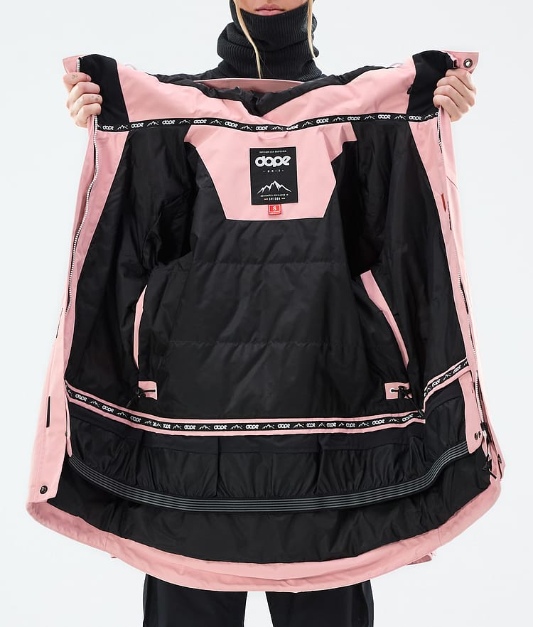 Dope Adept W Snowboardjakke Dame Soft Pink, Bilde 9 av 9