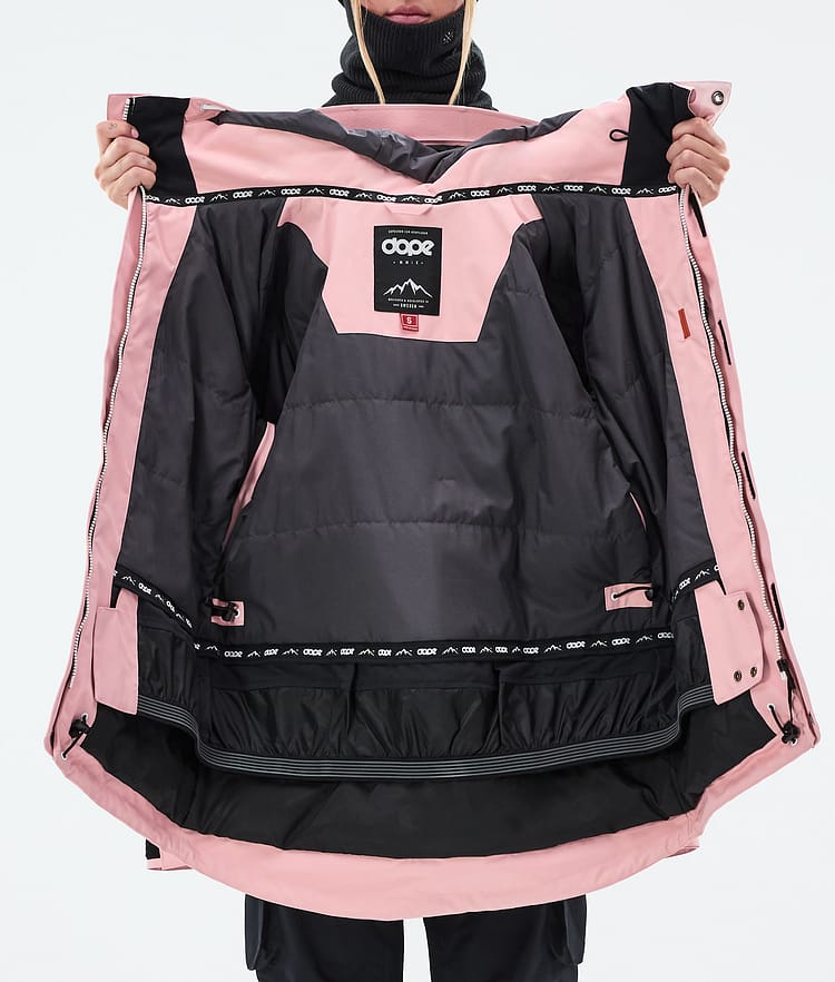 Dope Adept W Snowboardjakke Dame Soft Pink Renewed, Bilde 9 av 9