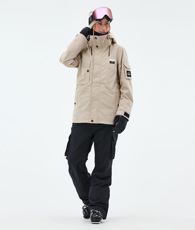 Dope Adept W Skijakke Dame Sand, Bilde 2 av 9