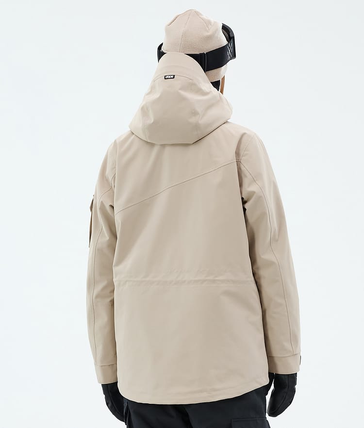 Dope Adept W Skijakke Dame Sand, Bilde 6 av 9