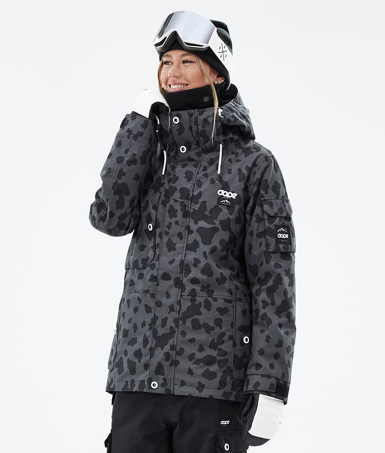 Dope Adept W Snowboardjakke Dame Dots Phantom, Bilde 1 av 10