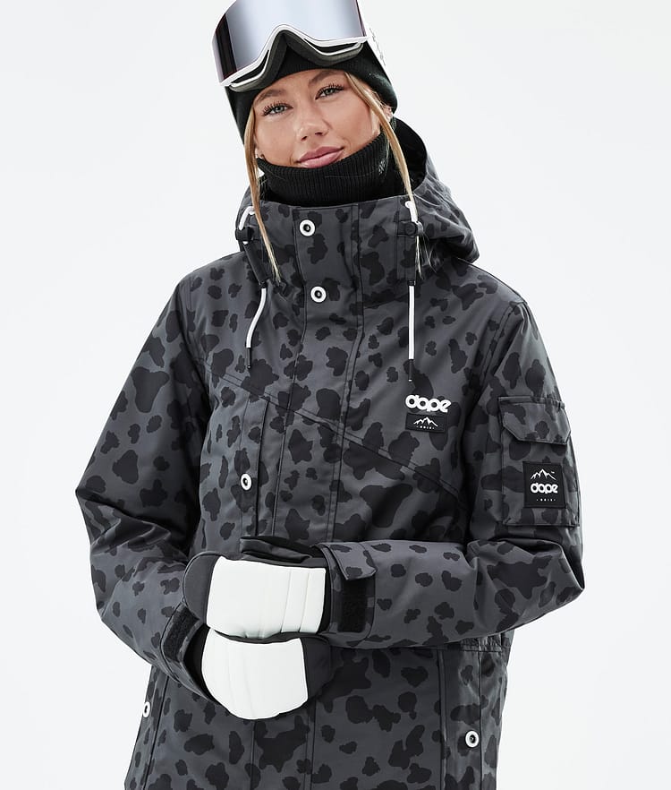 Dope Adept W Snowboardjakke Dame Dots Phantom, Bilde 2 av 10