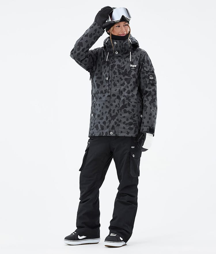 Dope Adept W Snowboardjakke Dame Dots Phantom, Bilde 3 av 10