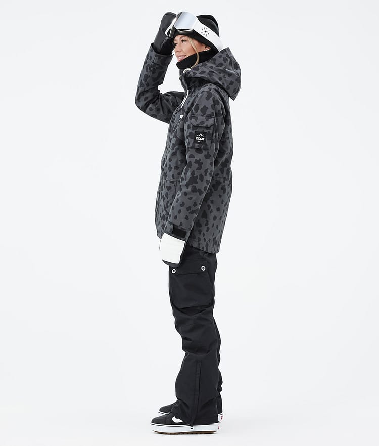 Dope Adept W Snowboardjakke Dame Dots Phantom, Bilde 4 av 10