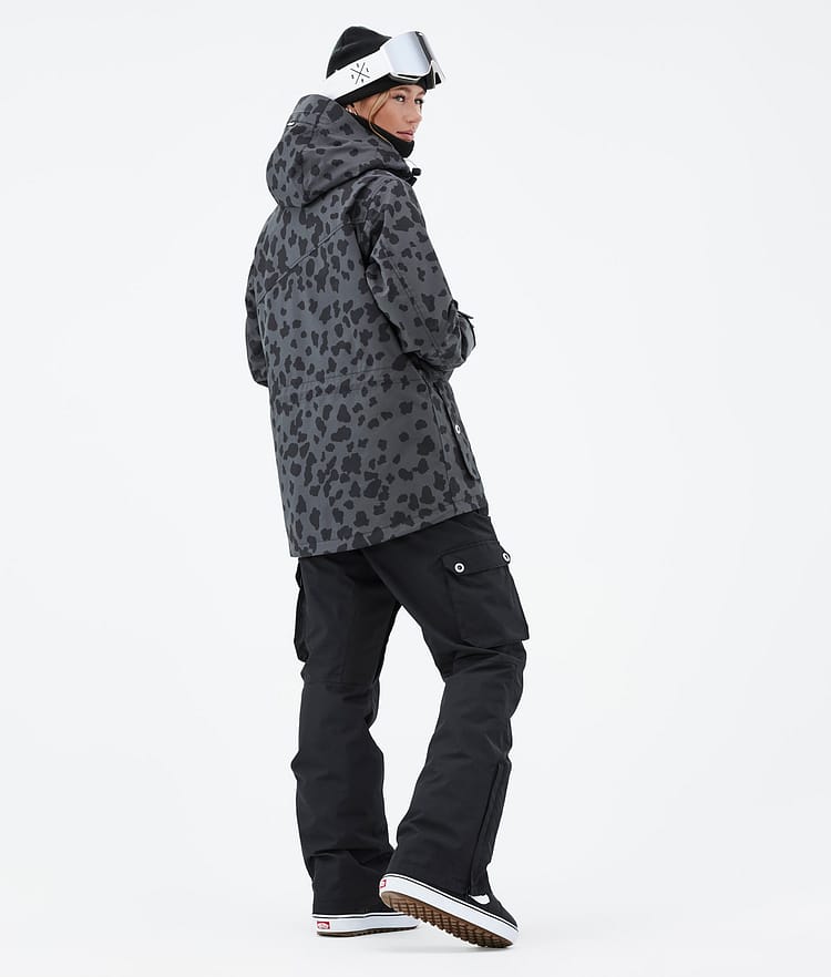 Dope Adept W Snowboardjakke Dame Dots Phantom, Bilde 5 av 10