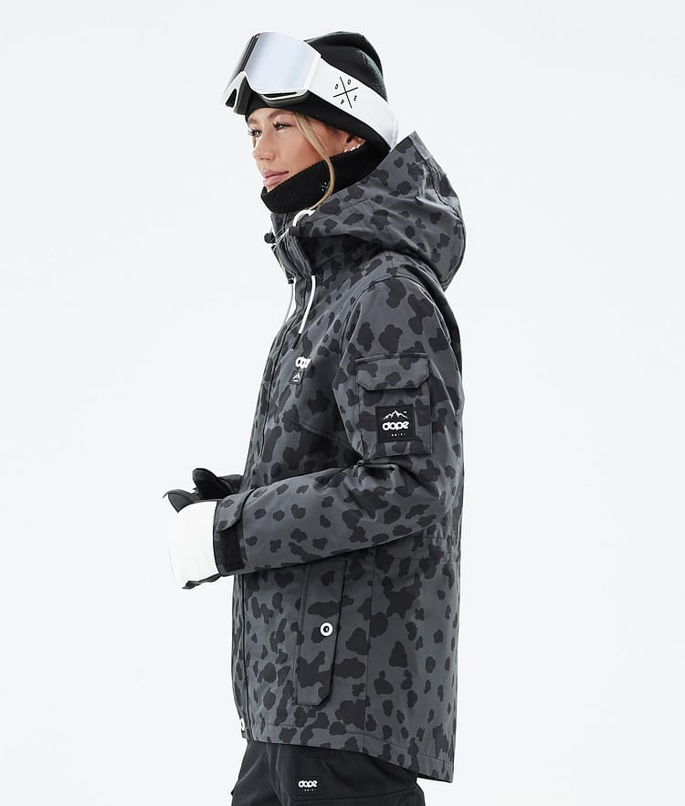 Dope Adept W Snowboardjakke Dame Dots Phantom, Bilde 6 av 10