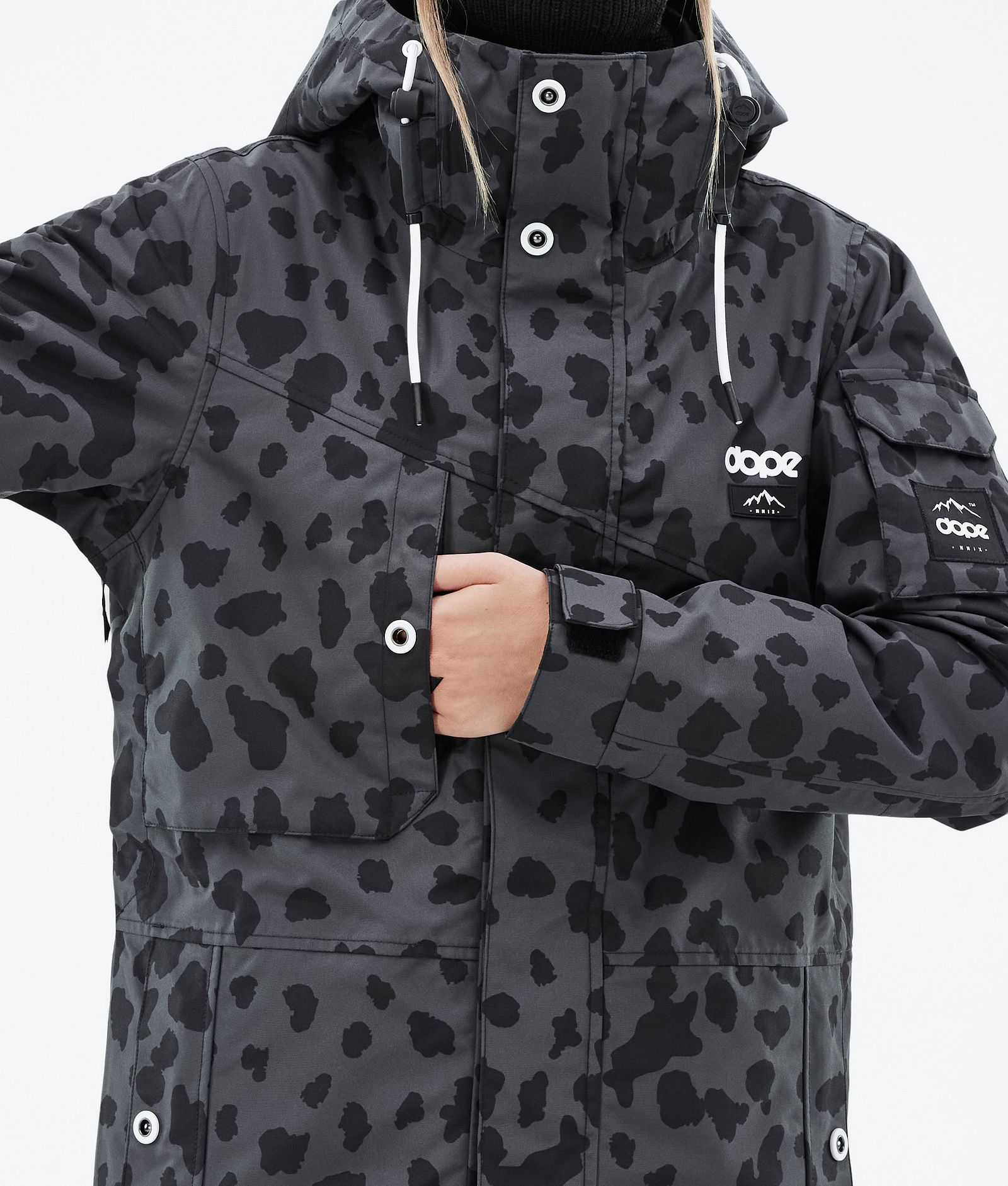 Dope Adept W Snowboardjakke Dame Dots Phantom Renewed, Bilde 8 av 10