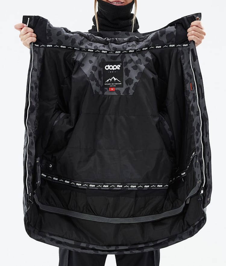 Dope Adept W Snowboardjakke Dame Dots Phantom, Bilde 10 av 10