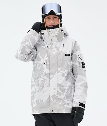 Dope Adept W Snowboardjakke Dame Grey Camo
