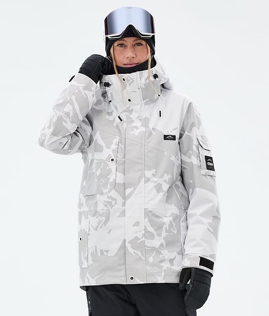 Dope Adept W Snowboardjakke Dame Grey Camo