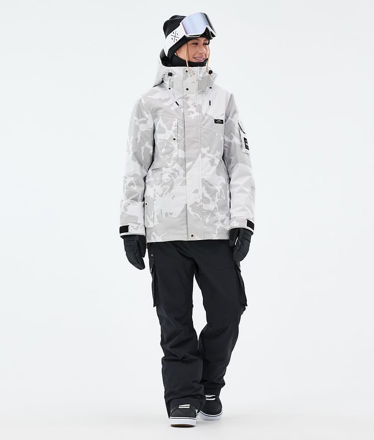 Dope Adept W Snowboardjakke Dame Grey Camo, Bilde 2 av 9